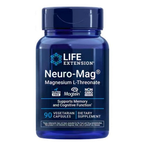 Life Extension, Neuro-Mag Magnesium L-Threonate, 90 Veg Caps Life Extension