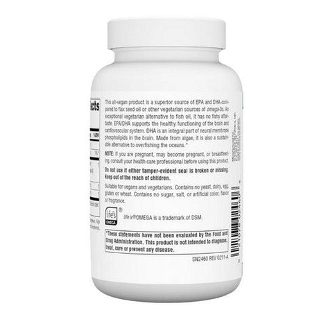 Source Naturals, Omega-3 Vegan EPA-DHA, 350 mg, 90 sgels Source Naturals