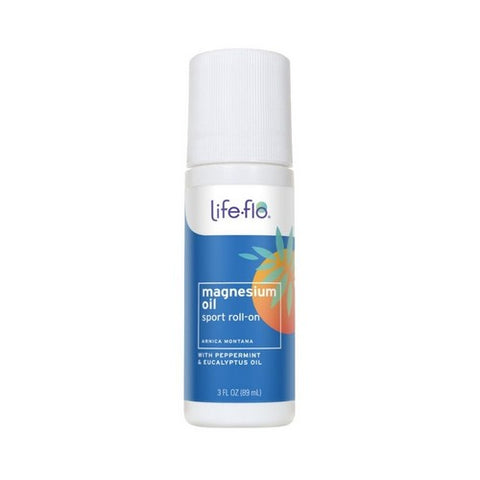 Life-Flo, Magnesium Oil Sport Roll-on, Menthol 3 oz Life-Flo