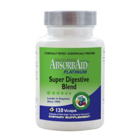 Absorbaid, AbsorbAid Platinum, 120 Veg Caps Absorbaid