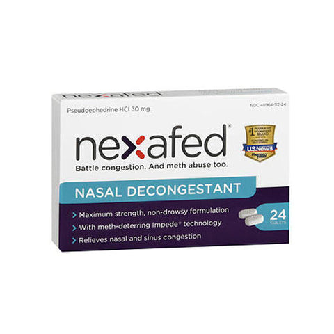 Thera-Gesic, Nasal Decongestant Tablets, 30 Mg, 24 Count Thera-Gesic