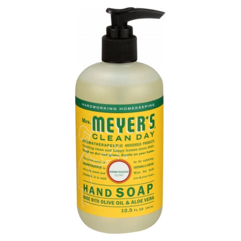 Mrs. Meyer's, Liquid Hand Soap, Honeysuckle 12.5 Oz (Case of 3) Mrs. Meyer's