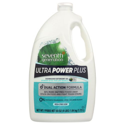Seventh Generation, Dish Gel, Power Plus 65 Oz(case of 6) Seventh Generation