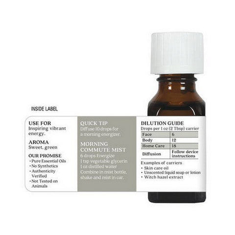 Aura Cacia, Aromatherapy Oil, Blend Energize 0.5 Fl Oz Aura Cacia