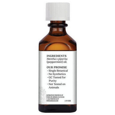 Aura Cacia, 100% Pure Essential Oil Peppermint, 2 Oz Aura Cacia
