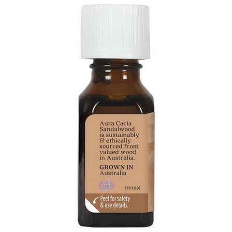 Aura Cacia, Essential Oil Sandalwood, 0.5 Fl Oz Aura Cacia