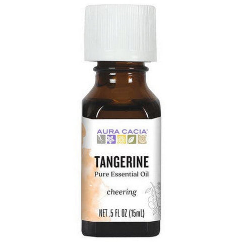 Aura Cacia, Essential Oil Tangerine, (citrus reticulata) 0.5 Fl Oz Aura Cacia
