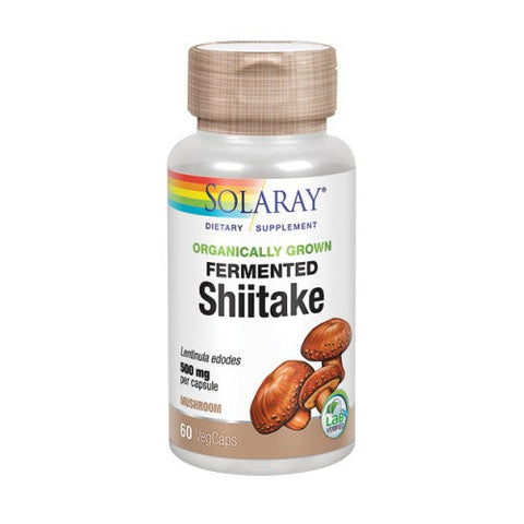Solaray, Fermented Shiitake, 60 Veg Caps Solaray