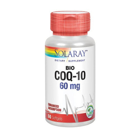 Solaray, Bio CoQ10, 60 mg, 60 Softgels Solaray