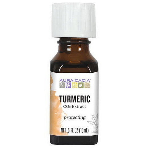 Aura Cacia, Essential Oil Tumeric Extract, 0.5 Oz Aura Cacia