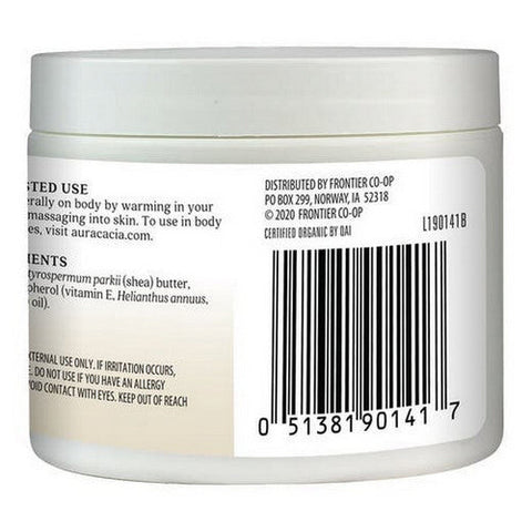 Aura Cacia, Organic Body Butter Shea Unrefined, 3.25Oz Aura Cacia