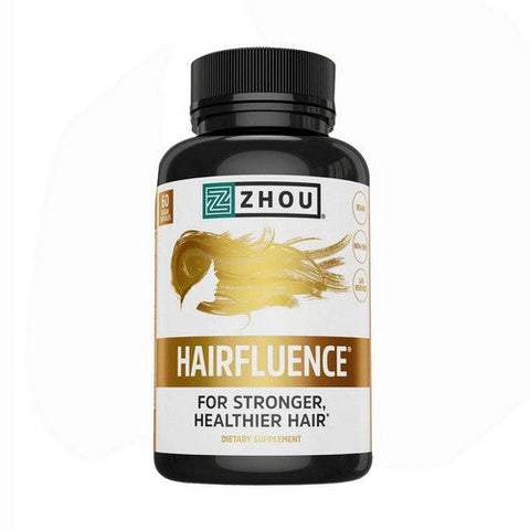 Zhou Nutrition, Hairfluence, 60 Veg Caps Zhou Nutrition