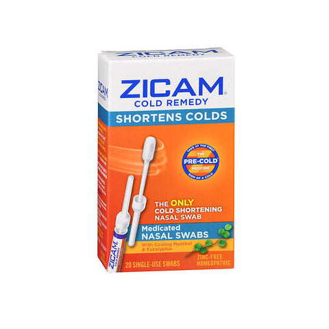 Zicam, Cold Remedy Nasal Swabs, 20 Each Zicam