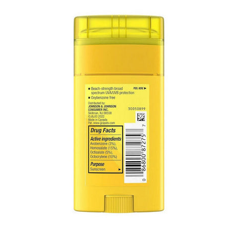 Neutrogena, Beach Defense Water + Sun Protection Sunscreen Stick Spf 50+, 1.5 Oz Neutrogena