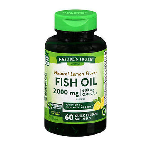 Nature's Truth, Fish Oil, 2000 Mg, 60 Caps Nature's Truth