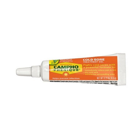Campho-Phenique, Cold Sore Treatment Original Gel Formula, 0.23 Oz Campho-Phenique