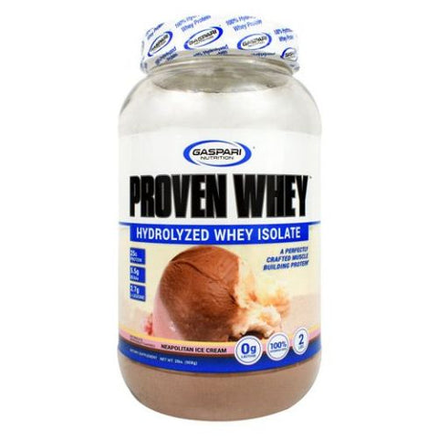 Gaspari Nutrition, 100% Whey Isolate, Neopolitan 2 lbs Gaspari Nutrition