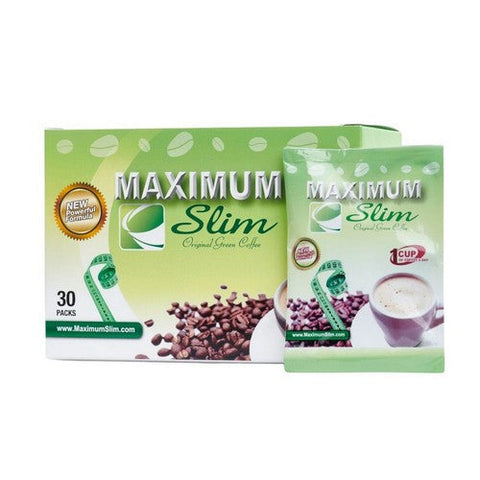 Maximum Slim, Original Green Coffee Powder, 0, 30 Count Maximum Slim