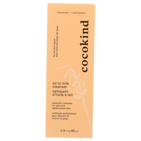 Cocokind, Oil to Milk Cleanser, 2.9 Oz Cocokind