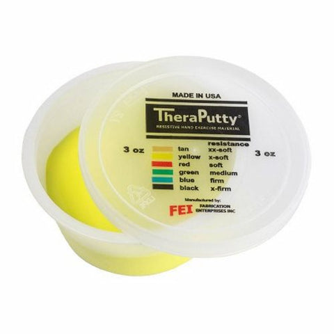 Fabrication Enterprises, Therapy Putty CanDo  TheraPutty  X-Soft 3 oz., 3 Oz Fabrication Enterprises