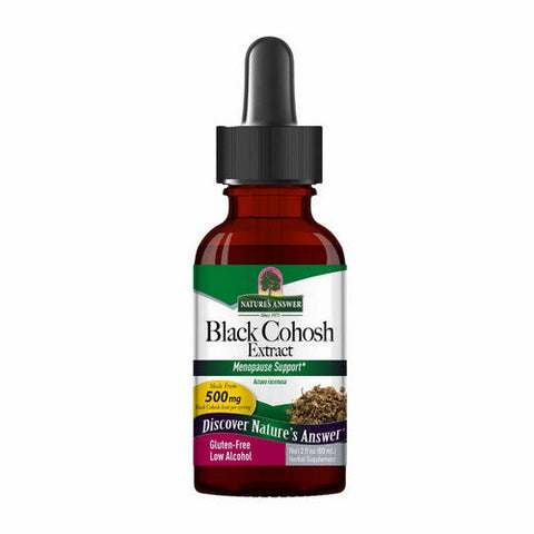 Nature's Answer, Black Cohosh Low Alcohol, 500 Mg, 2 Oz Nature's Answer