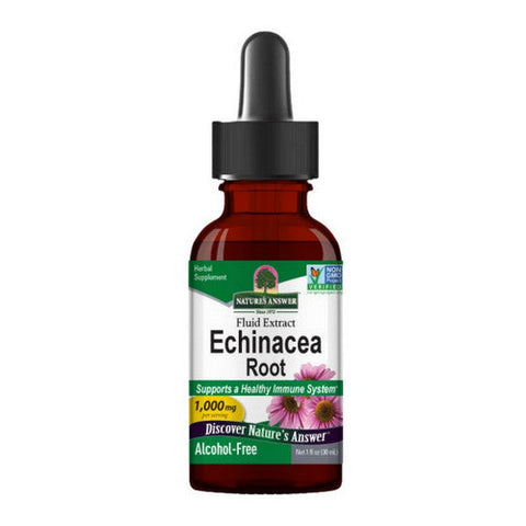 Nature's Answer, Echinacea, Alcohol Free Extract 1 FL Oz Nature's Answer