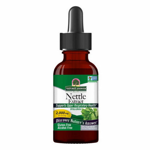 Nature's Answer, Nettle Extract Alcohol-Free, 2000 Mg, 1 Oz Nature's Answer