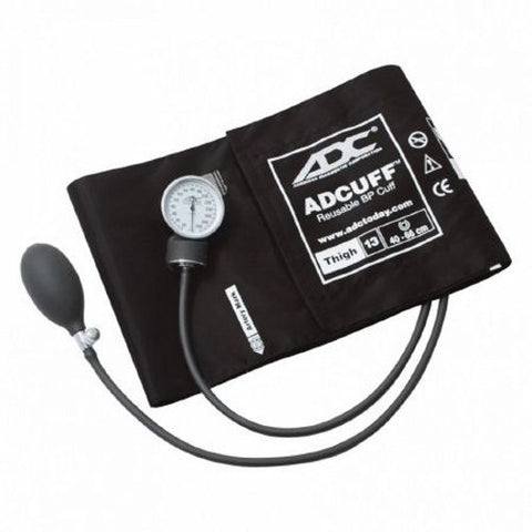 Aneroid Sphygmomanometer with Cuff Diagnostix 2-Tubes Pocket Size Hand Held Size 13 Black 1 Each by American Diagnostic Corp