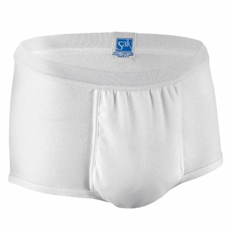 Salk, Male Adult Absorbent Underwear Light & Dry Pull On Large Reusable Moderate Absorbency, Count of 1 Salk