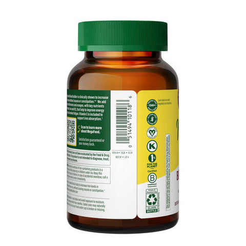MegaFood, Blood Builder Iron Supplement, 180 Tabs