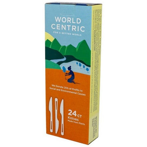 World Centric, Knife Corn Starch, 24 PC World Centric