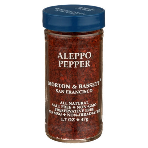 Morton & Bassett, Pepper Aleppo, Case of 3 X 1.7 Oz Morton & Bassett