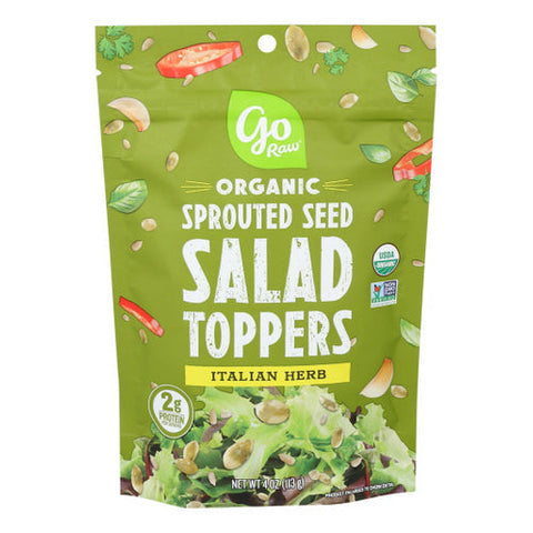 Go Raw, Go Raw Salad Topper Italian Herbal Sprouted, 4 Oz(Case of 6) Go Raw