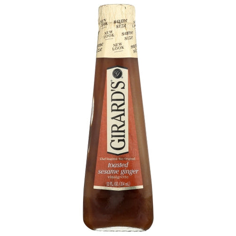 Girards, Drssng Tstd Sesame Ginger, 12 Oz(Case Of 6) Girards