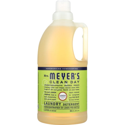 Laundry Dtrgnt Lmn Vrbna Case of 6 X 64 Oz by Mrs. Meyer's