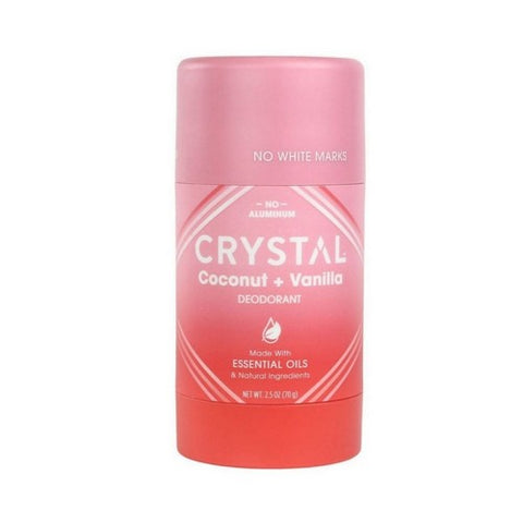Crystal, Magnesium Enriched Deodorant Stick Coconut And Vanilla, 2.5 Oz Crystal