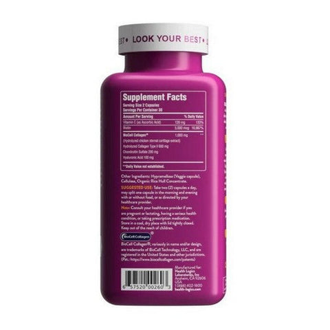 Health Logics, Hair Skin Nails, 60 Caps Health Logics