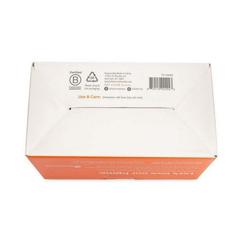 Full Circle Home, Ceramic Sink Caddy White, I Count Full Circle Home