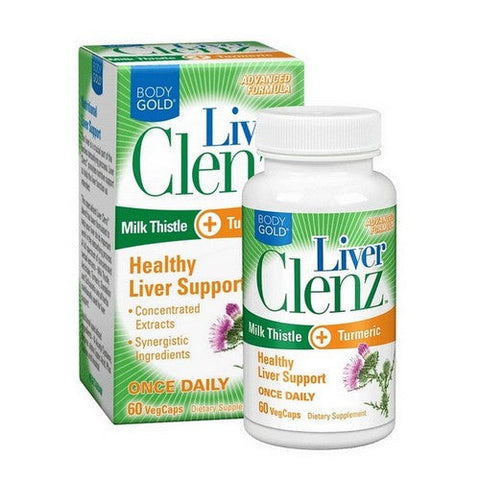 Body Gold, Liver Clenz, 60 Count Body Gold