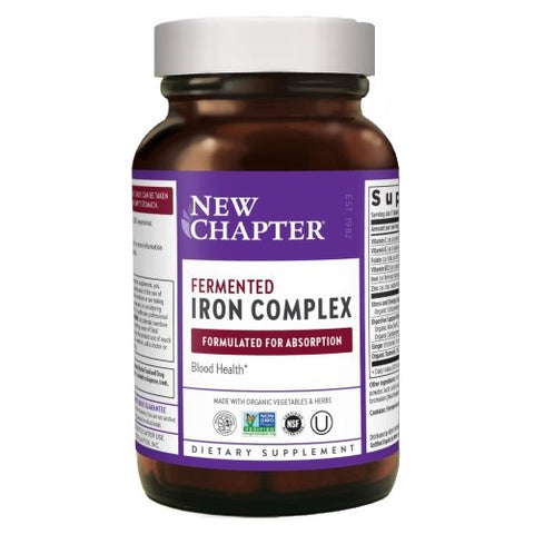 New Chapter, Fermented Iron Complex, 60 Gummies New Chapter