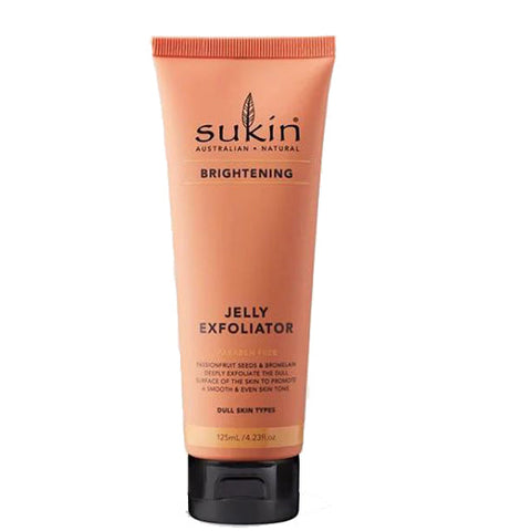 Sukin, Brightening Exfoliator Jelly, 4.23 Oz Sukin