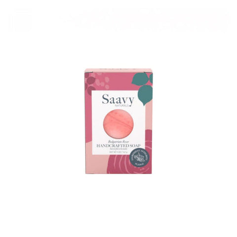 Saavy Naturals, Bulgarian Rose Handcrafted Soap, 1 Saavy Naturals