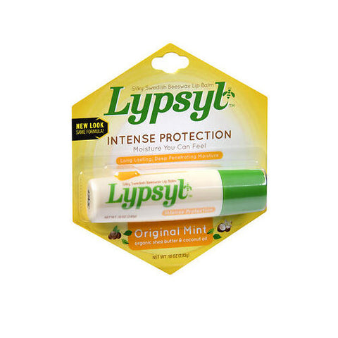 Brisk, Intense Protection Lip Balm Original Mint, 0.10 Oz Lypsyl