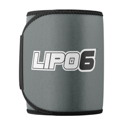 Nutrex Research, LIPO-6 Waist Trimmer Gray/Black Belt, 1 Count Nutrex Research