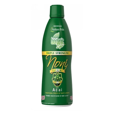 Puritan's Pride, Triple Strength Noni Supreme Juice with Acai, 100 Softgels Puritan's Pride