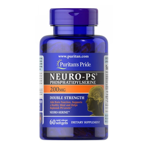 Puritan's Pride, Neuro-PS (Phosphatidylserine), 200 mg, 60 Softgels Puritan's Pride