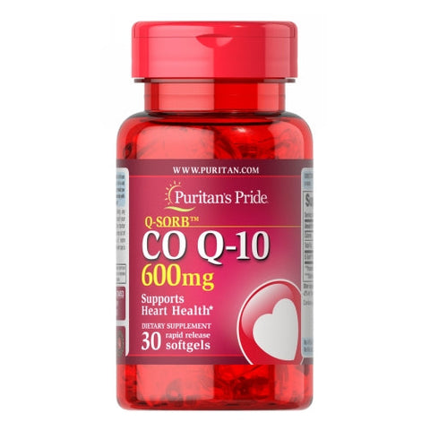 Puritan's Pride, CoQ-10, 600 mg, 30 Softgels Puritan's Pride