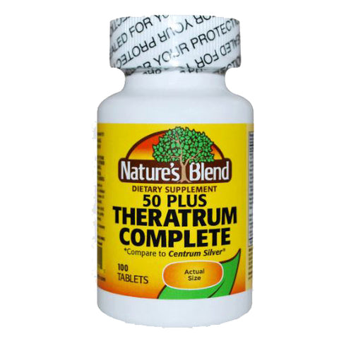 Theratrum Complete 50 Plus With Lutein & Lycopene 100 Tabs by Nature's Blend