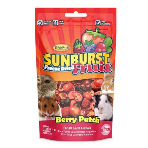 Higgins, Higgins Sunburst Freeze Dried Fruit Berry Patch, .52 Oz Higgins