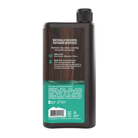 Every Man Jack, Wash Body Sea Salt, 16.9 Oz Every Man Jack
